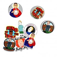 King of the Hill Vinyl Stickers Pack (x6) Decal Sticker 6pcs   401542712784